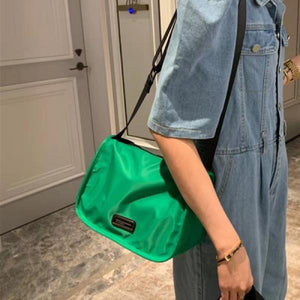 Oxford Crossbody Bag Large Capacity Hip-hop Gym Bag