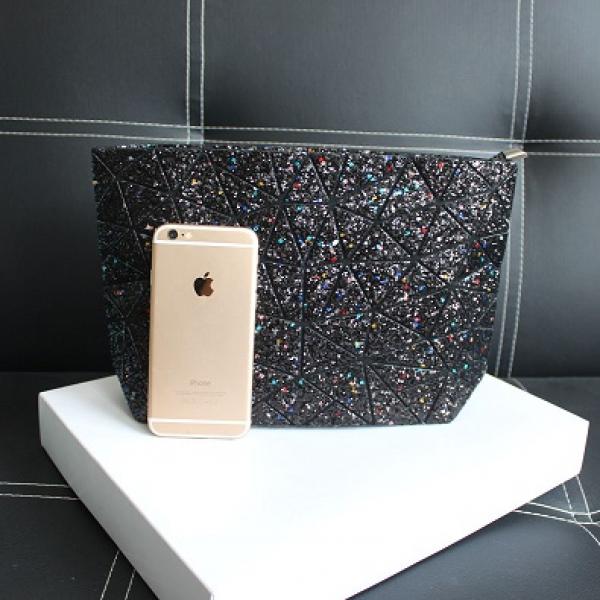 Geometric Chains Messenger Bag for Women - Fold Over Crossbody Bag