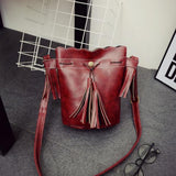 Spring Summer Women's Bucket Shoulder Bag Small Slung Bag