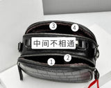 Stripe One-Shoulder Diagonal Small Square Bag Zena 21X9X15cm
