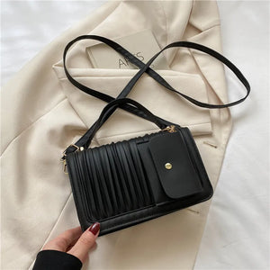 Embroidery Thread Shoulder Messenger Bag