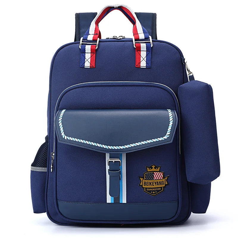 Kids Primary School Backpack Waterproof Children School Bags for Boys Girls