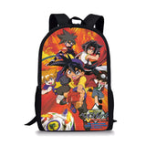 Kinomiya Takao Pattern Print School Bags Daily Travel Climbing Backpack