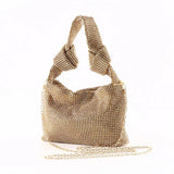 Stylish Rhinestone Knot Shoulder Bag for Party