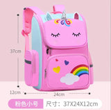 Girl Unicorn Schoolbags Lager Capacity Cartoon School Backpack