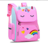 Girl Unicorn Schoolbags Lager Capacity Cartoon School Backpack