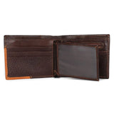 Cowhide Wallet Men's Wallets Stitching Leather Purse
