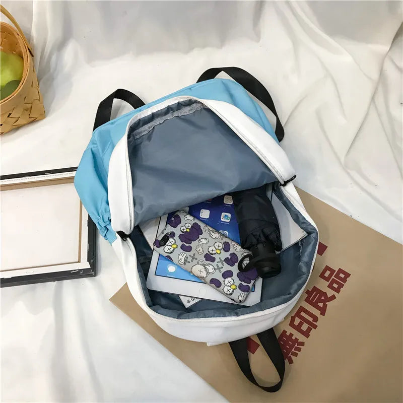 Women Backpack Gradient School Bag for Girls Teenagers Bookbag Casual Travel Bag