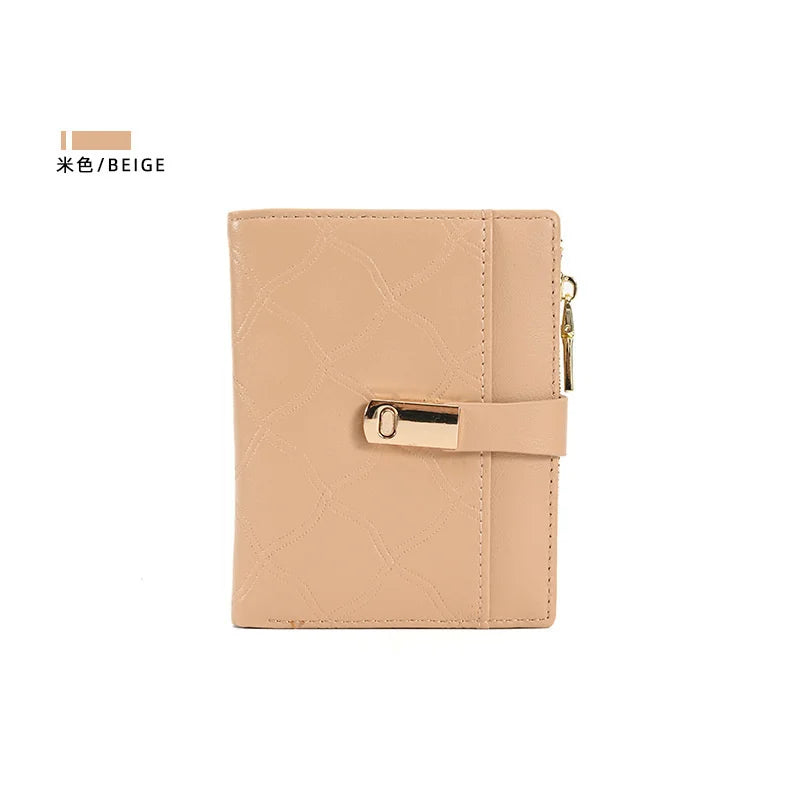 Lady Coin Purse Women's Short Purse Hasp Wallet Mini Student Small Purse