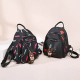 Small Laptop Backpack for School Men Waterproof Outdoor Travel
