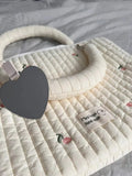 Women's Eco-Friendly Shoulder Bag with Large Capacity