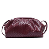 Lattice PU Handbags Women Bag Cross Body Shoulder Bags Large Size