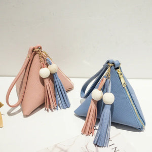 Triangle Women Clutch Hand Bag Lady Clutches Casual Phone Package