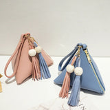 Triangle Women Clutch Hand Bag Lady Clutches Casual Phone Package
