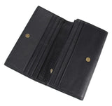 Leather Long Wallet First Layer Cowhide Handbag Clip Wallet
