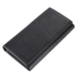 Leather Long Wallet First Layer Cowhide Handbag Clip Wallet