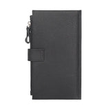Men's Long Leather Wallet Cowhide Card Holder Handbag