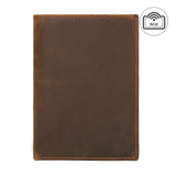 Leather Passport Bag with Multi-function Card Wallet