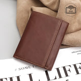 Men's RFID Leather Wallet with Money Clip