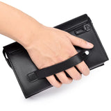 Leather Wallet Men Coded Lock Clutch Anti-theft Business Portemonnee