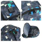 Lightning Backpack USB Anti-theft Women Bagpack Canvas Student Backpack