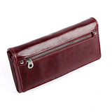 RFID Leather Women's Purse Handbag