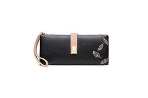 Women's Frosted Zipper Handbag Large Capacity Wallet