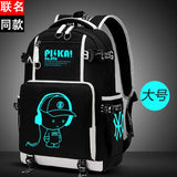 Luminous Kids School Backpack Waterproof Primary Schoolbag