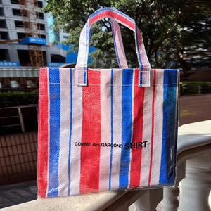 Women's Trended Shoulder Tote Bag Water Proof PVC Large Capacity Handbag