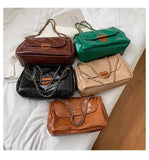 Women's Chain Crossbody Bag Messenger Bag Large Capacity Winter