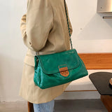 Women's Chain Crossbody Bag Messenger Bag Large Capacity Winter