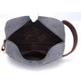 Vintage Canvas Small Handbag for Men and Women