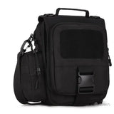 Unisex Camouflage Messenger Bag with Removable Pouch