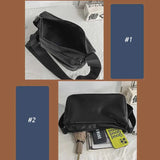 Men's Crossbody Bag Retro Large Capacity Shoulder Bag