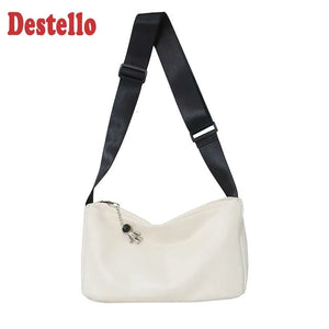 Men's Crossbody Bag Retro Large Capacity Shoulder Bag