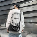 Men's Crossbody Bag Retro Large Capacity Shoulder Bag