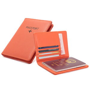 Multi-purpose Travel Passport Wallet Document Organizer Women's Wallets