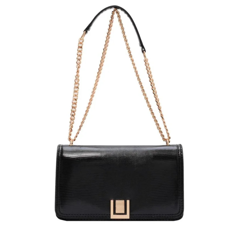 Women's High Chain Messenger Bag Crossbody Bags