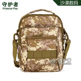 Men's Square Messenger Bag Shoulder Travel Bag