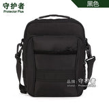 Men's Square Messenger Bag Shoulder Travel Bag