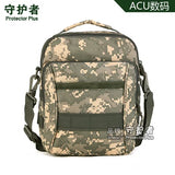 Men's Square Messenger Bag Shoulder Travel Bag