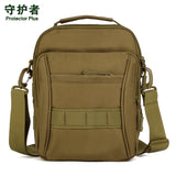 Men's Square Messenger Bag Shoulder Travel Bag