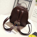 Mini Backpack for Teenage Girls 4 Colors Womens' Pouch PU Women's Backpack