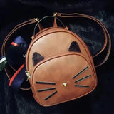 Mini Backpack for Teenage Girls 4 Colors Womens' Pouch PU Women's Backpack