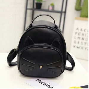 Mini Backpack for Teenage Girls 4 Colors Womens' Pouch PU Women's Backpack