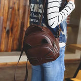 Mini Backpack for Teenage Girls 4 Colors Womens' Pouch PU Women's Backpack