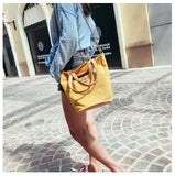 Mylb Ins Women's Handbag Canvas Letters Shoulder Bag Artistic
