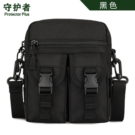 600D Nylon Crossbody Shoulder Bag MOLLE Range Tactical Bag