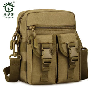 600D Nylon Crossbody Shoulder Bag MOLLE Range Tactical Bag