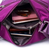 European Women Messenger Bag Lightweight Nylon Waterproof Shoulder Bag